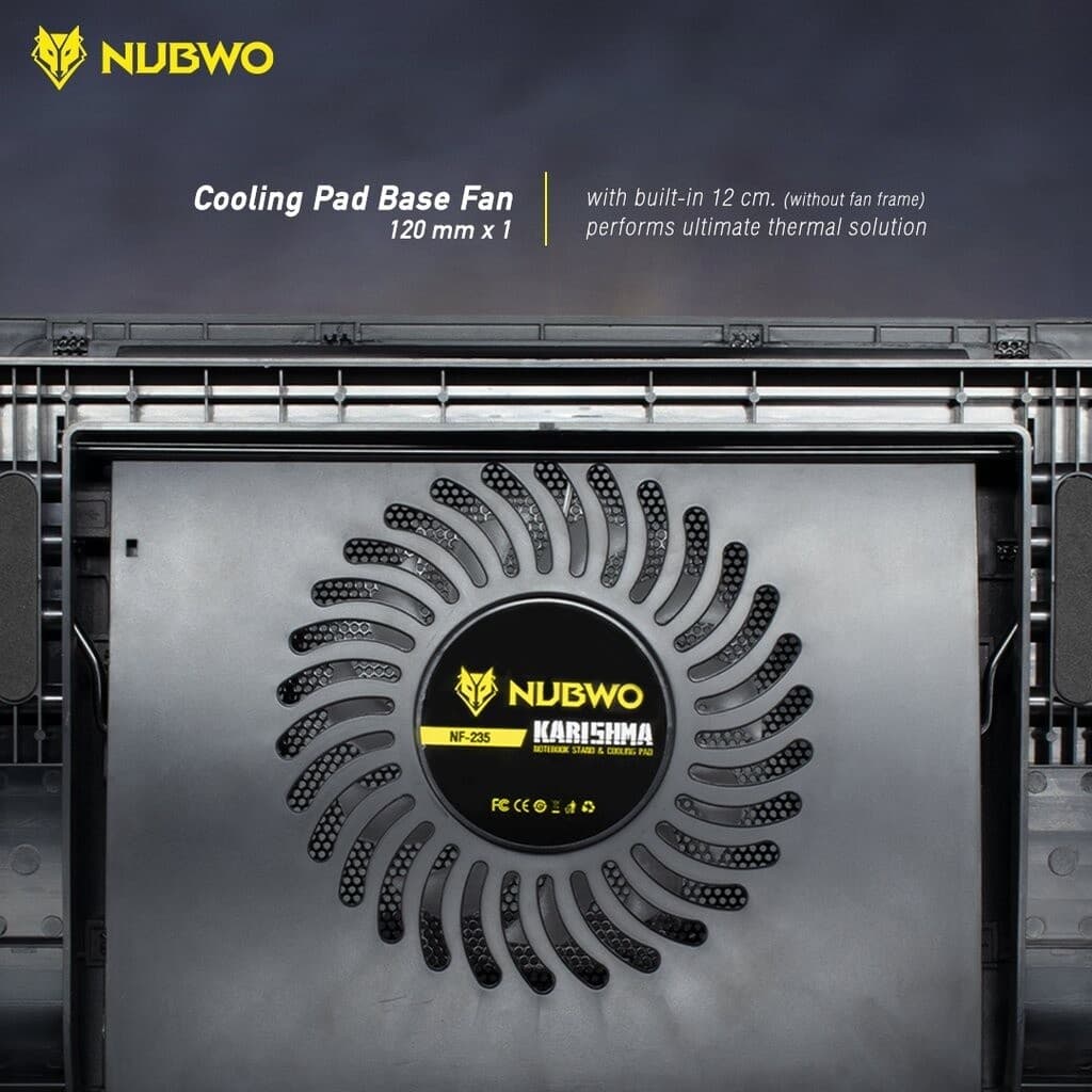 NUBWO NF-235 KARISHMA COOLING PAD ประกัน 1 ปี รูปที่ 7