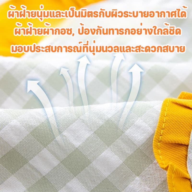 เสื้อกันเปื้อนเด็ก ผ้ากันเปื้อนเด็กกันน้ำ ดีไซน์แขนกุด สำหรับทำอาหาร งานศิลปะ กิจกรรมต่างๆ รูปที่ 6