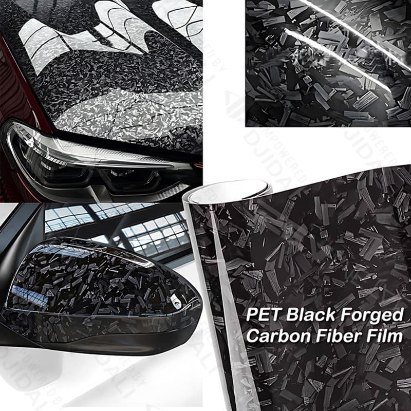 ฟิล์มCarbon Fiber เปลี่ยนสีรถ PET คุณภาพสูง กันน้ำ กันUV ติดง่าย สำหรับรถยนต์ กระจกมองหลัง ชิ้นส่วนภายใน รับประกันความทนทาน รูปที่ 6