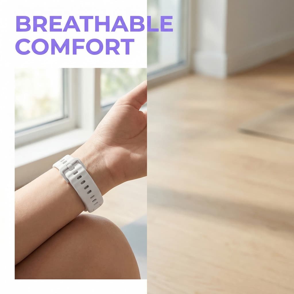 สายยางซิลิโคน for Smartwatch Huawei Band 11/ 11 Pro อุปกรณ์เสริมสายรัดข้อมือสายรัดข้อมือแบบปรับได้ for Huawei Band 11 รูปที่ 6