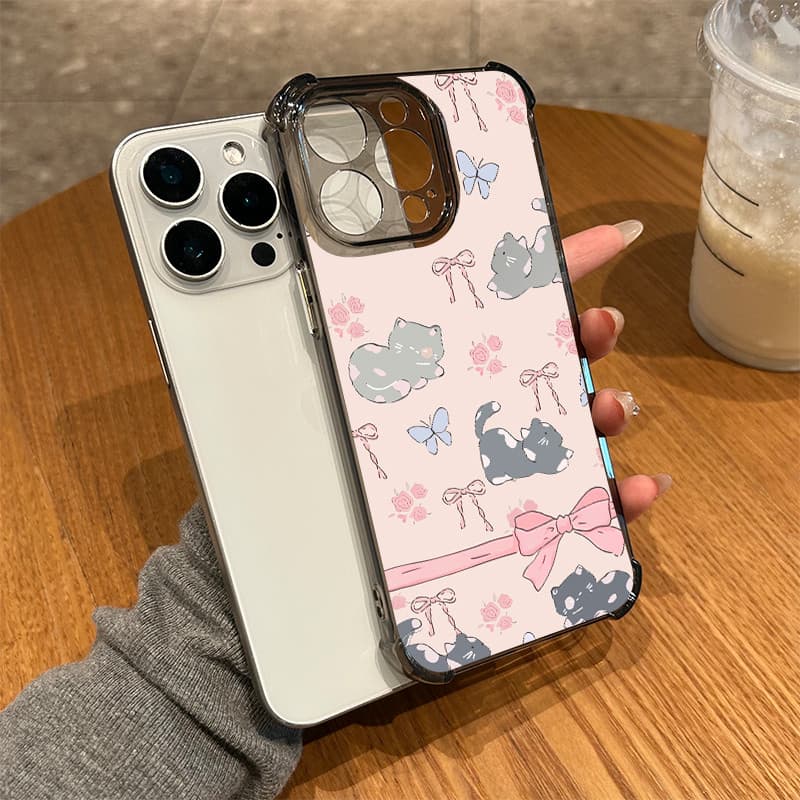 KingMall เคสใสสำหรับOppo A60 A2 A3s A5 A9 A7 A15 A16 A57 A78 A18 A17 A36 A38 A58 F21 Reno6 7 5G A74 A76เคสกันกระแทก รูปที่ 5