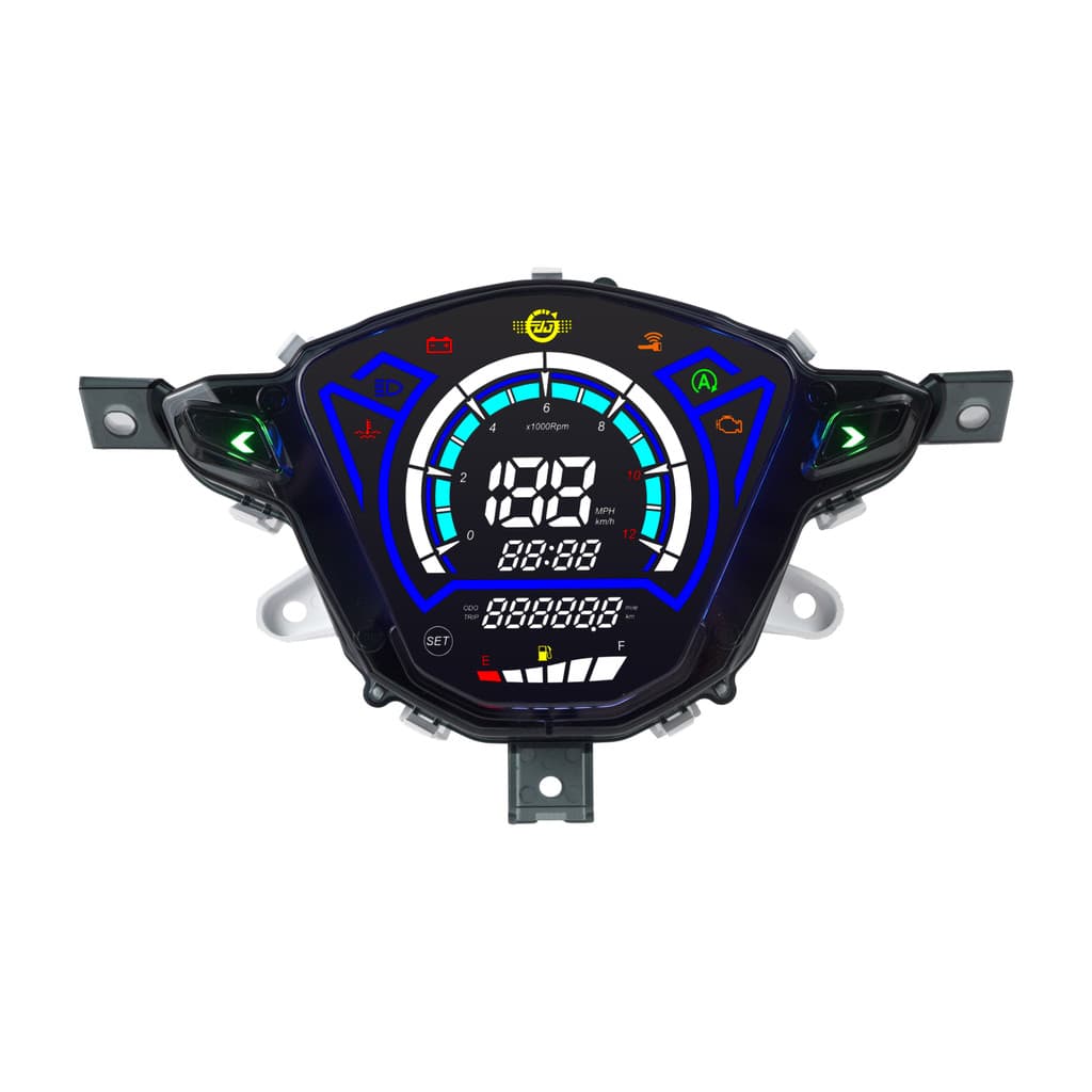 สําหรับ Honda Lead125 Digital Dashboard Speedometer LED Digital Tachometer รูปที่ 2