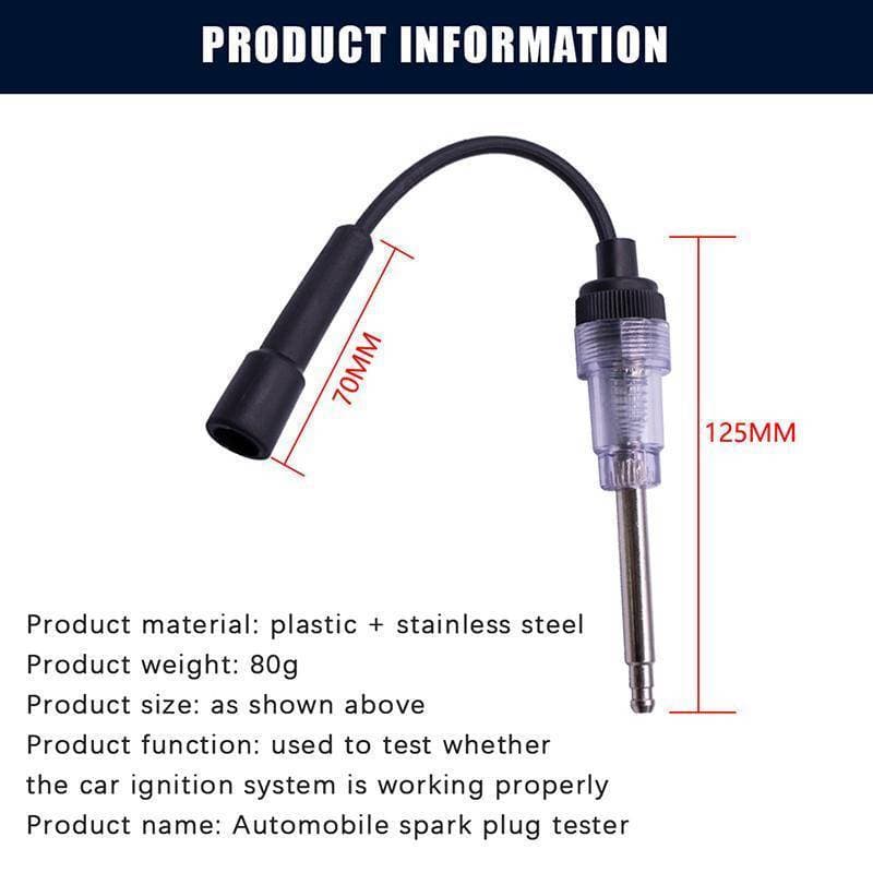 12V รถหัวเทียนทดสอบปากกามือถือระบบขดลวดวินิจฉัยสมาร์ทเครื่องวิเคราะห์เครื่องยนต์สําหรับช่างร้านซ่อมรถยนต์ รูปที่ 9