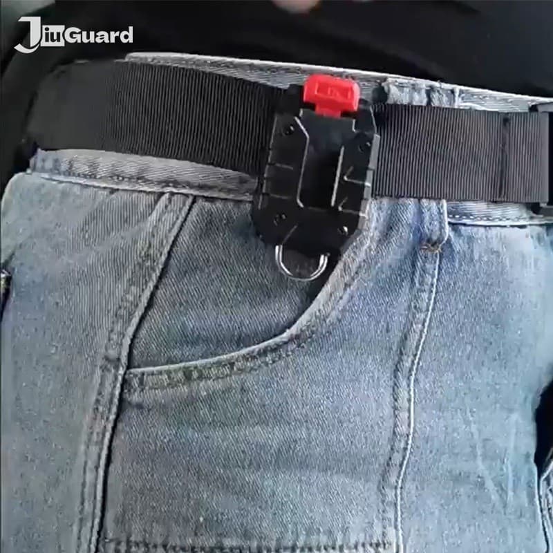 JiuGuard Universal เทปวัด Qui-แขวนเข็มขัดคลิปสําหรับเทปวัดดิจิตอล Laser Man ของขวัญเทปวัด Qui-แขวนเข็มขัดคลิปใหม่ รูปที่ 3