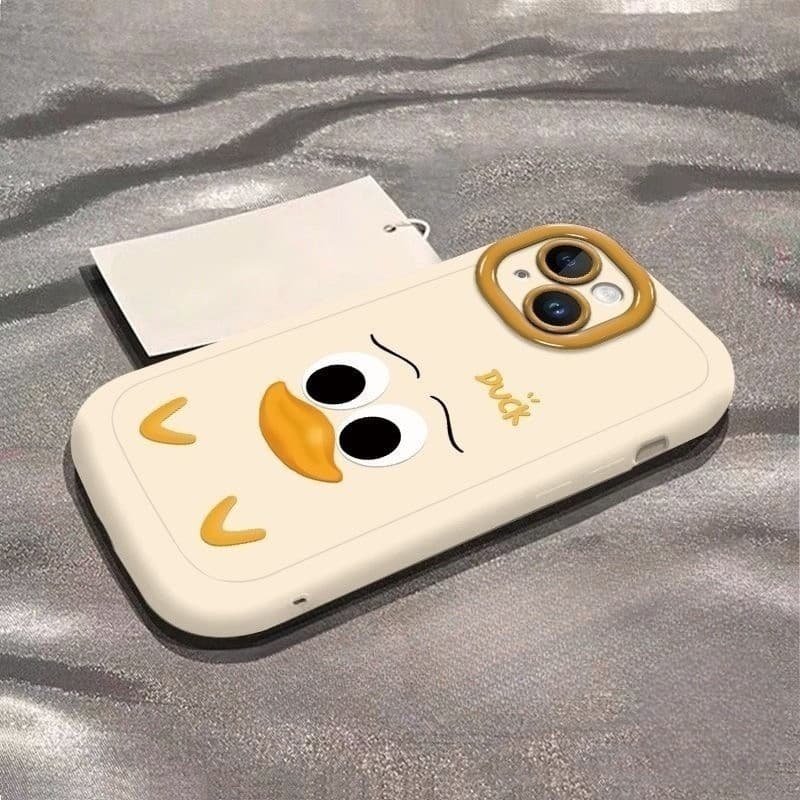 เคส สำหรับ OPPO A384G A164G/A16S4G A174G A532 A33 A32 2020 A5S 4G A15S 4G A74 A54 A57 2022 case，เคสออปโป้，เป็ดน่ารัก รูปที่ 2
