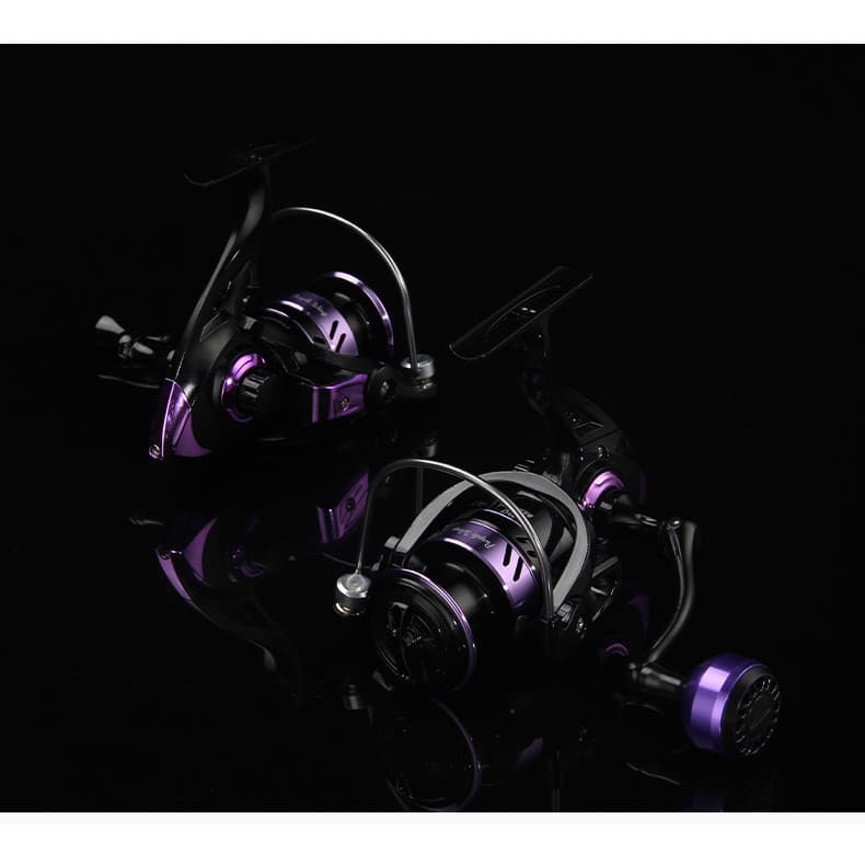 OilStars รอกตกปลา รุ่น PW 500-7000 รอกสปินนิ่ง รอกจิ๊กกิ้งโลหะ รอกแคสติ้ง แข็งแรง 5.2:1 รูปที่ 8