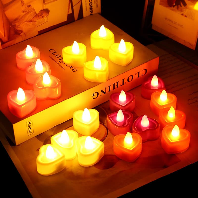 COZII litai เทียน led เทียนปลอม เทียนไฟฟ้า แถมถ่านในตัว เทียนอิเล็กทรอนิกส์ตกแต่งห้อง รูปที่ 3