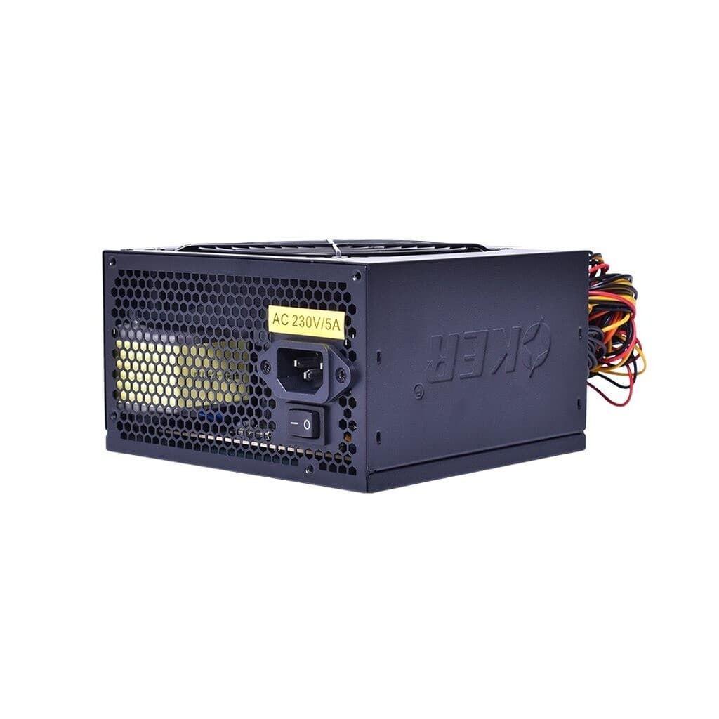 OKER EB-650 650W BIG WINDMILL 650W ATX POWER SUPPLY กล่องจ่ายไฟ เสียงพัดลมเงียบ รับประกัน 1ปี รูปที่ 2