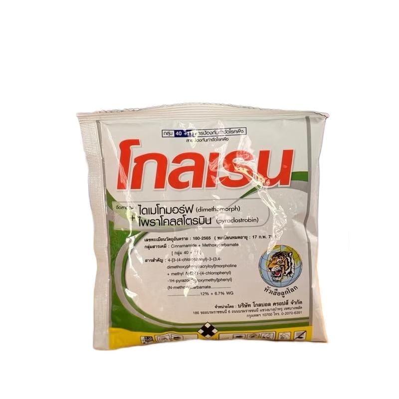 โกลเรน ขนาด 1 กก สาร 2 พลังบวก ป้องกันเชื้อรา หยุดไฟทอปเธอร่า ลูกเน่า ผลเน่าในทุเรียน ใบขีดโปร่งแสง ราน้ำค้างในพืชล้มลุก รูปที่ 5