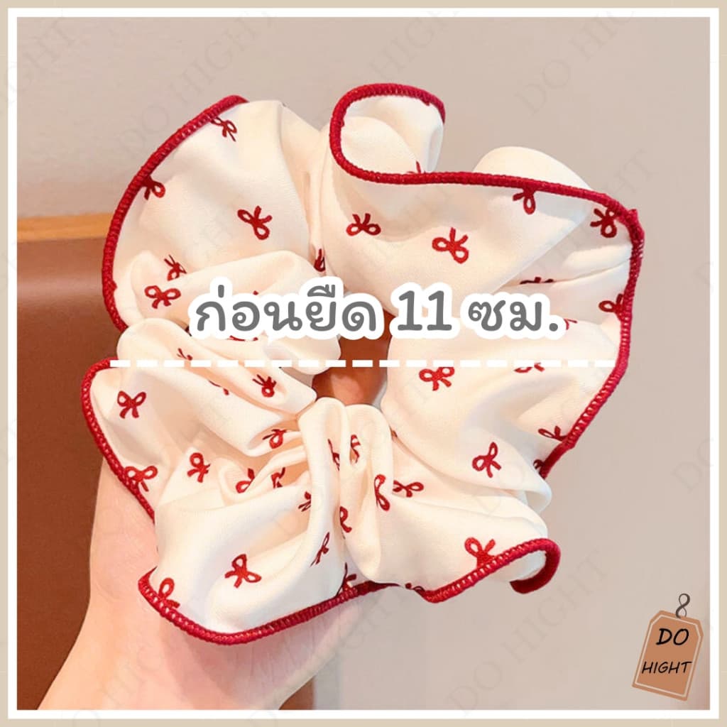 มีเก็บเงินปลายทาง ยางรัดผม มี 5 ลายให้เลือก : Do hight รูปที่ 3
