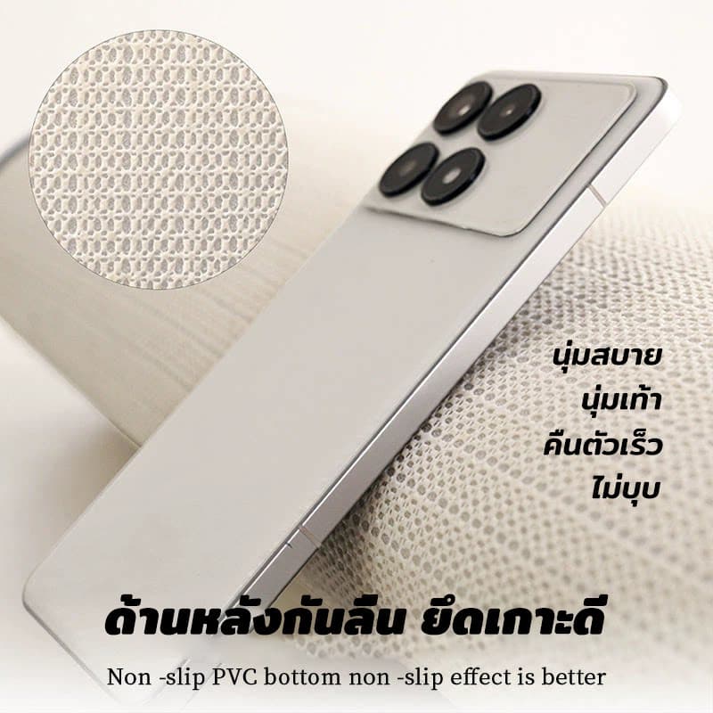 พรมซับน้ำห้องน้ำ ผ้าไมโครไฟเบอร์ | ผ้าขนแกะเทียม 40*60cm ซับน้ำไว แห้งเร็ว นุ่ม ทำความสะอาดง่าย แห้งสบายหลังอาบน้ำ รูปที่ 3