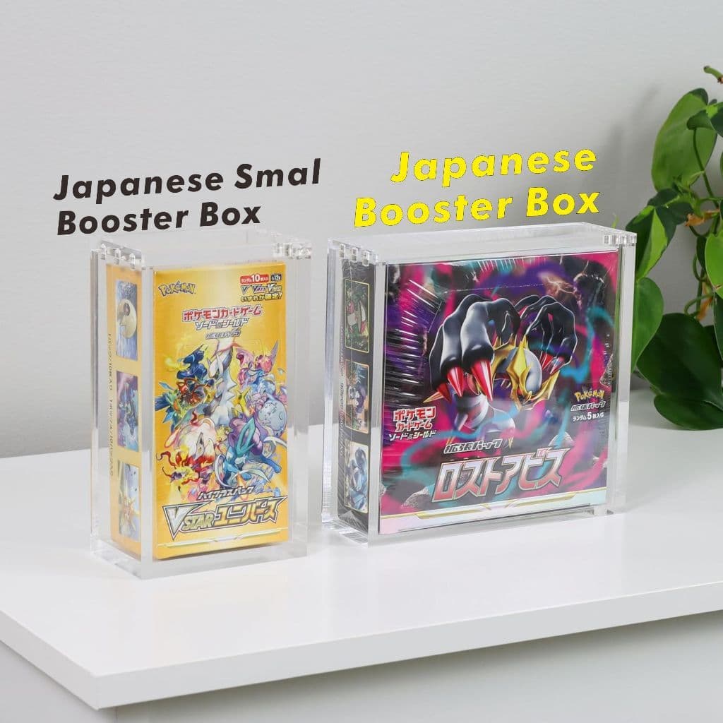 1PC Acrylic Magnetic Case For ETB /English Booster/Japanese Small Booster/Japanese Booster 5mm Thick Protector Stackable รูปที่ 8