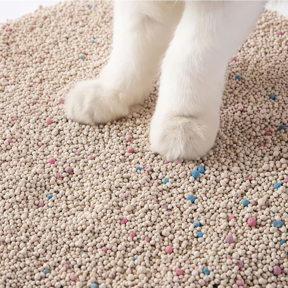 ทรายแมว Fluffy PAW 10 ลิตร ดับกลิ่นดี - Bentonite Cat Litter 10 L รูปที่ 9