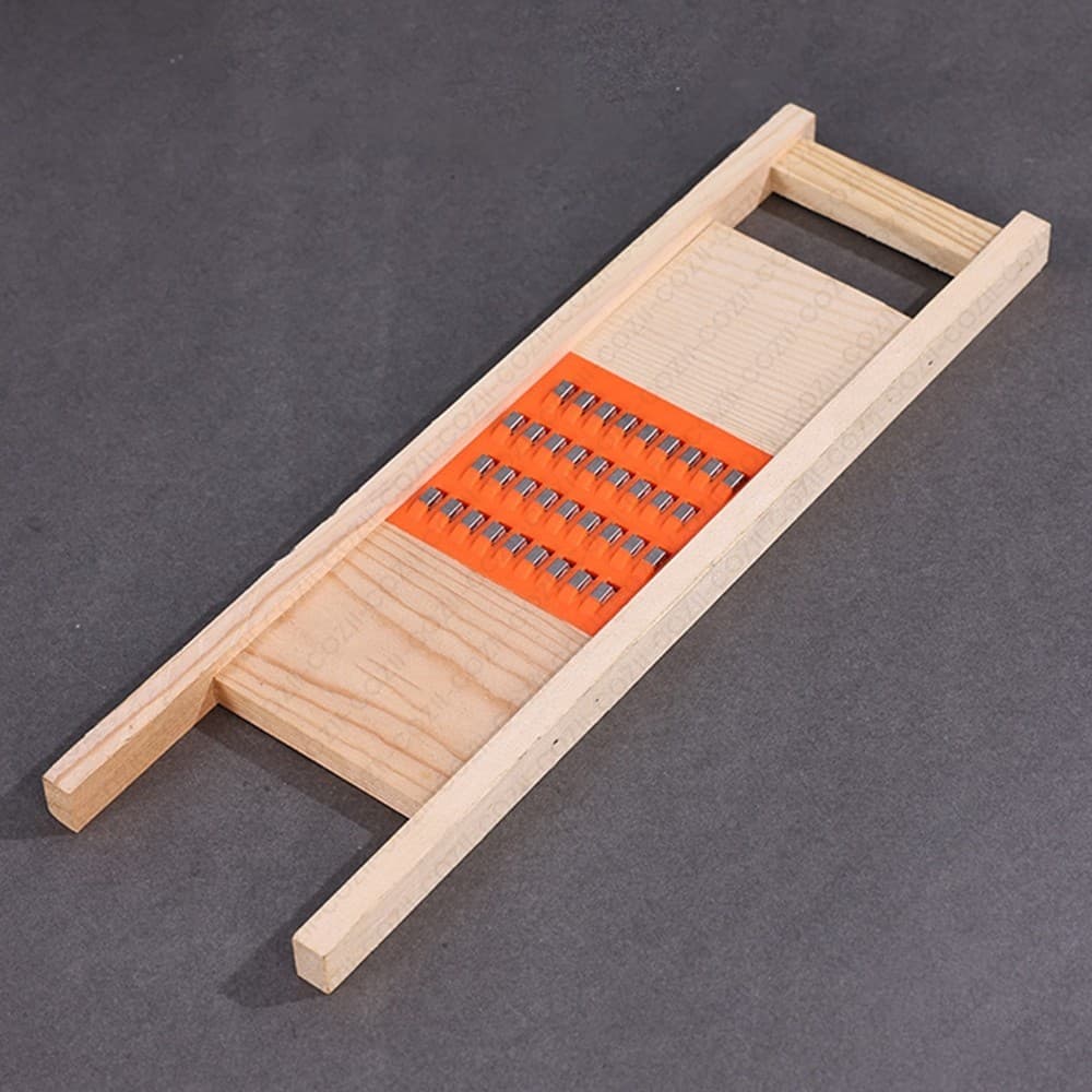 LoomLab มีดปอกผลไม้ ที่ขูดมะละกอ เครื่องตัดผักเอนกประสงค์ แบบหนา 5in1 veggie chopper รูปที่ 8