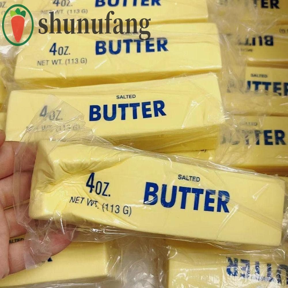 UNUF Butter Stick ของเล่นบีบ, Release Hand Sensory Soft Slow Rebound Butter Stick, Venting Ball 14.5 ซม.ยืดสมจริง Butter Sticks ของเล่นเด็ก รูปที่ 1