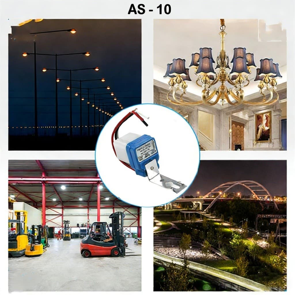 สวิตช์แสงแดด สวิตซ์อัตโนมัติ เปิดปิดอัตโนมัติ 50-60Hz Photocell สวิตช์ไฟถนนตัวควบคุมภาพเซ็นเซอร์ - Sensor Street Light รูปที่ 4