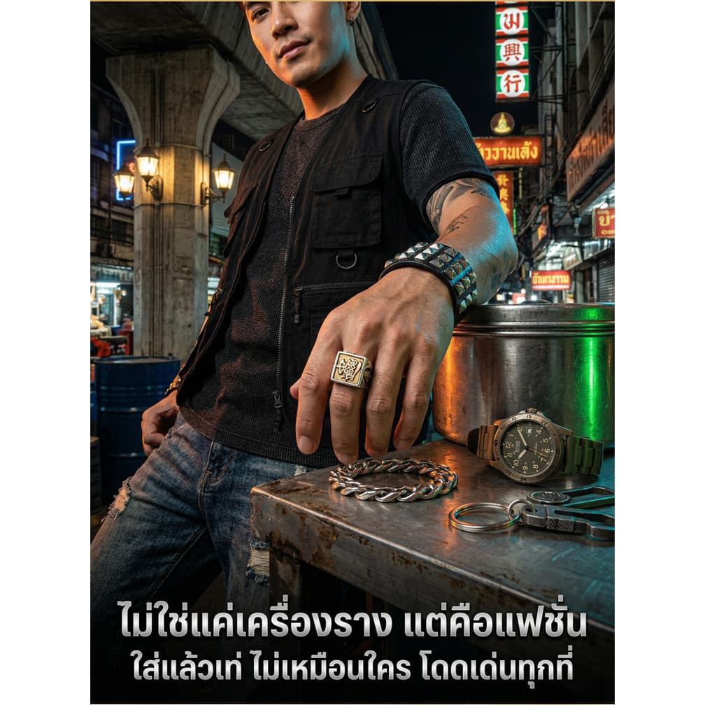 สินค้าขายดี แหวนเรียกทรัพย์ ปี่เซียะนำโชค โลหะผสม เสริมดวง เสริมโชคลาภ ของขวัญ ใช้ได้ทุกวัน เหมาะสำหรับทุกเพศ รูปที่ 7