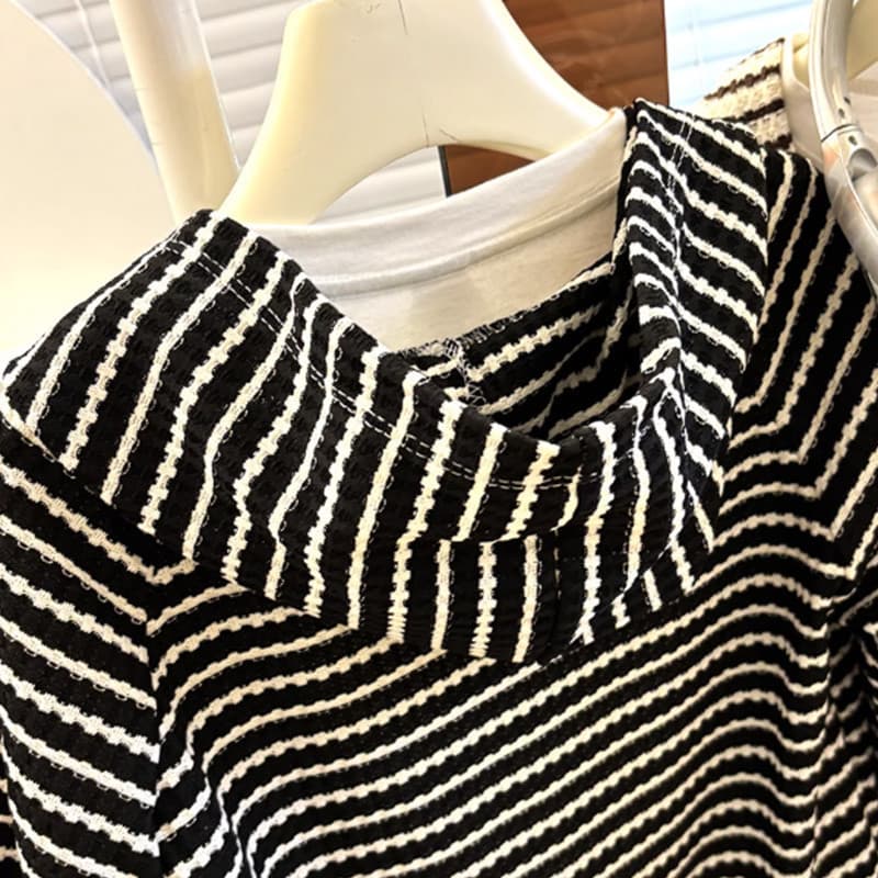 เสื้อแจ็คเก็ตมีฮู้ดสไตล์เกาหลีสำหรับเด็กหญิงและเด็กชาย เหมาะสำหรับฤดูใบไม้ร่วงและแขนยาว รูปที่ 7