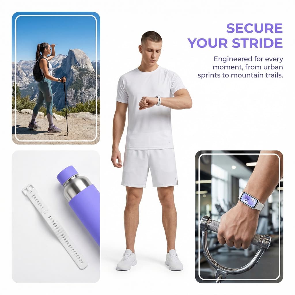 สายยางซิลิโคน for Smartwatch Huawei Band 11/ 11 Pro อุปกรณ์เสริมสายรัดข้อมือสายรัดข้อมือแบบปรับได้ for Huawei Band 11 รูปที่ 4