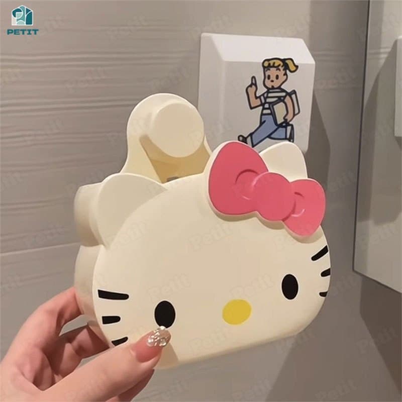 ชั้นวางของติดผนัง ชั้นวางแปรงสีฟัน Kt Cat ชั้นวางท่อระบายน้ำในห้องน้ำ ชั้นวางแปรงสีฟันอเนกประสงค์ รูปที่ 9