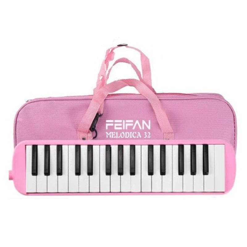 เมโลเดี้ยน Melodica กระเป๋าผ้า 32 คีย์ เสียงดี ไม่กินลม เหมาะสำหรับเด็ก พร้อมอุปกรณ์ครบชุด รูปที่ 9