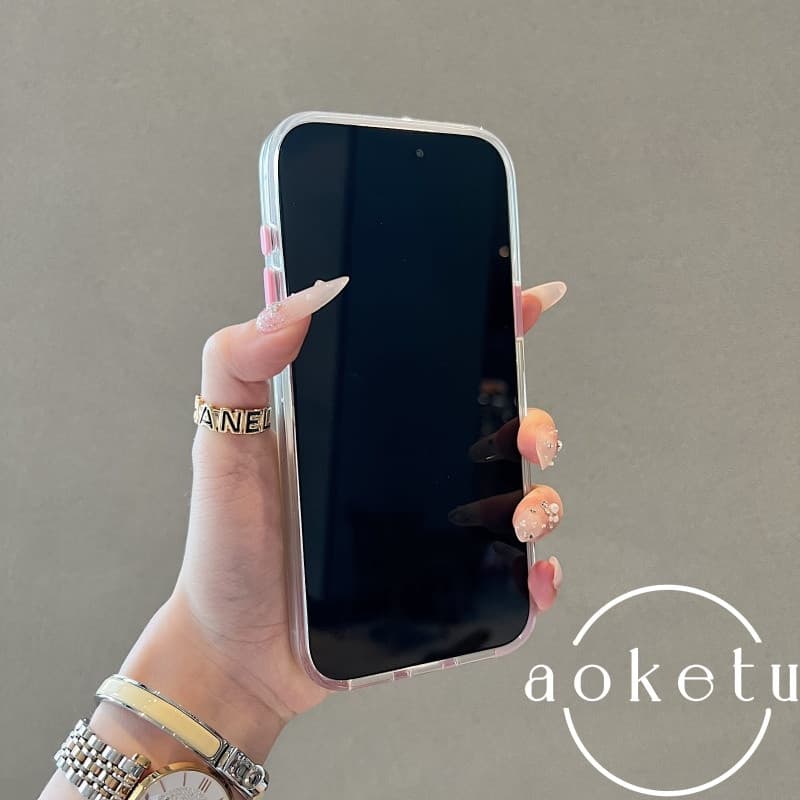 · Ins Girl Heart Dopamine Contrast Skin Magnetic Case เหมาะสําหรับ iPhone 17 Promax Apple 14 เคสโทรศัพท์ 15 ใหม่ 16 Pro หญิง 13 คู่ 17pm อะคริลิคซิลิโคน Anti Drop Cover รูปที่ 9