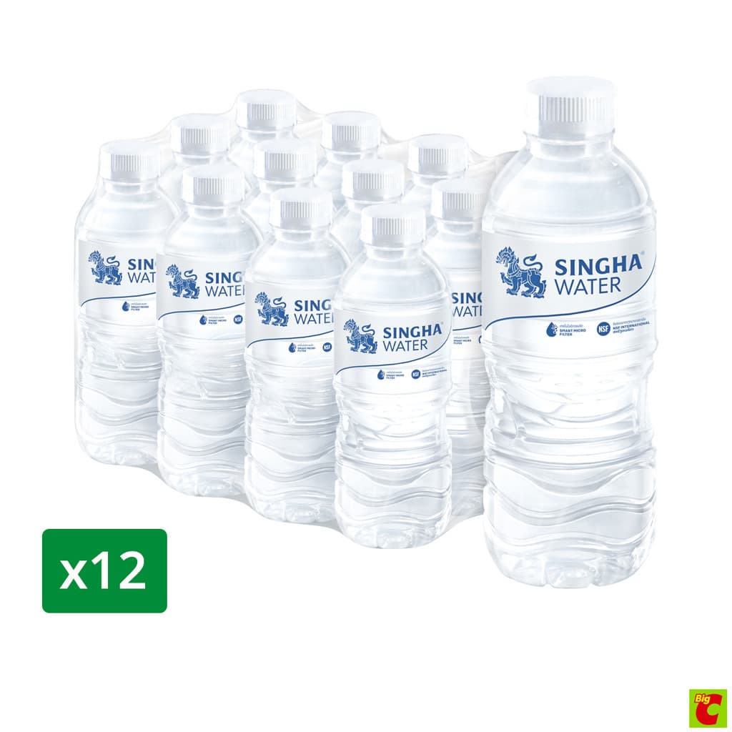 สิงห์ น้ำดื่มขวดเล็ก 330 มล. แพ็ค 12 รูปที่ 3