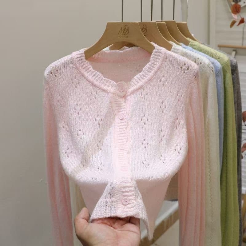 เสื้อสเวตเตอร์ลายถักผู้หญิง สำหรับฤดูหนาว ในสไตล์ใหม่และแฟชั่น รูปที่ 9