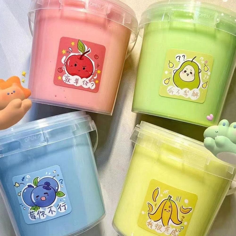 ของเล่นโคลนนม Slime Kit เด็กการสร้างแบบจําลอง Clay ของเล่นปลอดภัย Anti Stress ของขวัญสําหรับสาวเด็ก รูปที่ 5