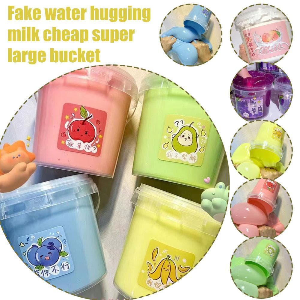 ของเล่นโคลนนม Slime Kit เด็กการสร้างแบบจําลอง Clay ของเล่นปลอดภัย Anti Stress ของขวัญสําหรับสาวเด็ก รูปที่ 3