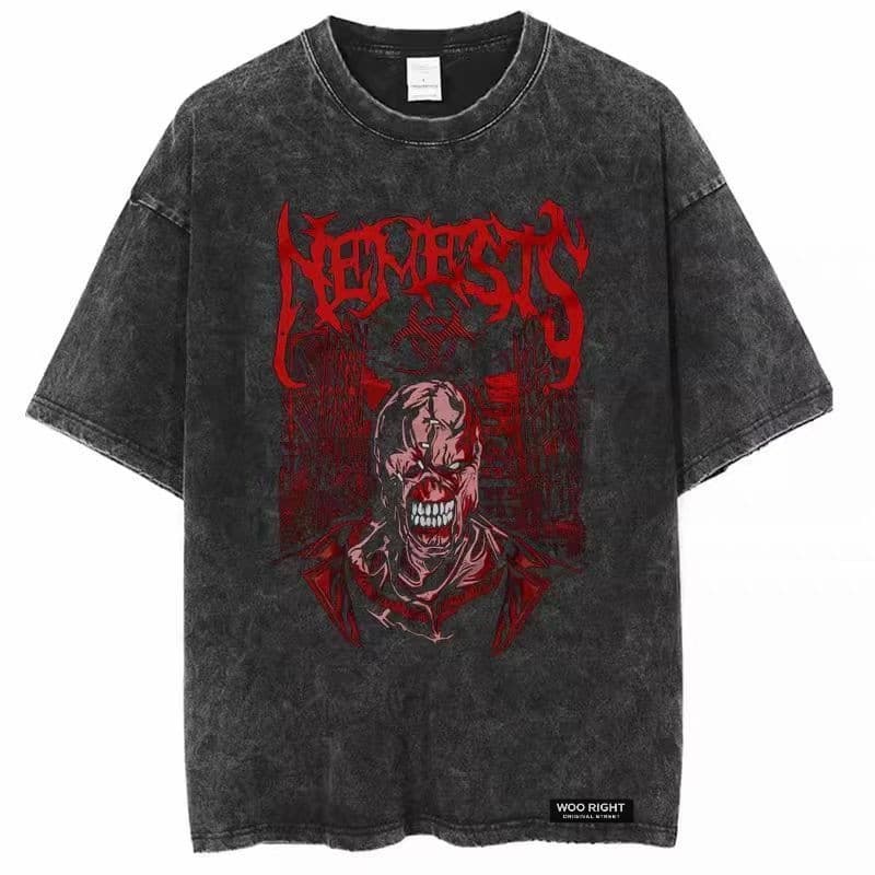Woo Right 280g เสื้อวินเทจงานฟอก ลายเท่ๆ ขายถูก รูปที่ 6