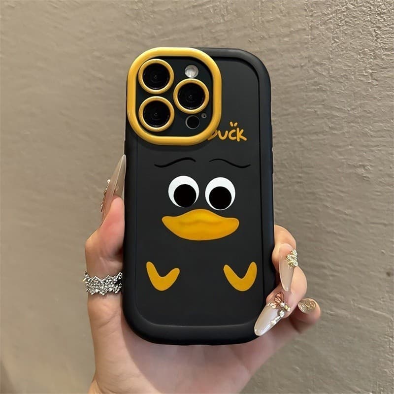 เคส สำหรับ OPPO A384G A164G/A16S4G A174G A532 A33 A32 2020 A5S 4G A15S 4G A74 A54 A57 2022 case，เคสออปโป้，เป็ดน่ารัก รูปที่ 4