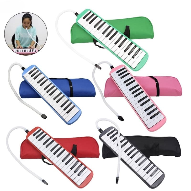 เมโลเดี้ยน Melodica กระเป๋าผ้า 32 คีย์ เสียงดี ไม่กินลม เหมาะสำหรับเด็ก พร้อมอุปกรณ์ครบชุด รูปที่ 3