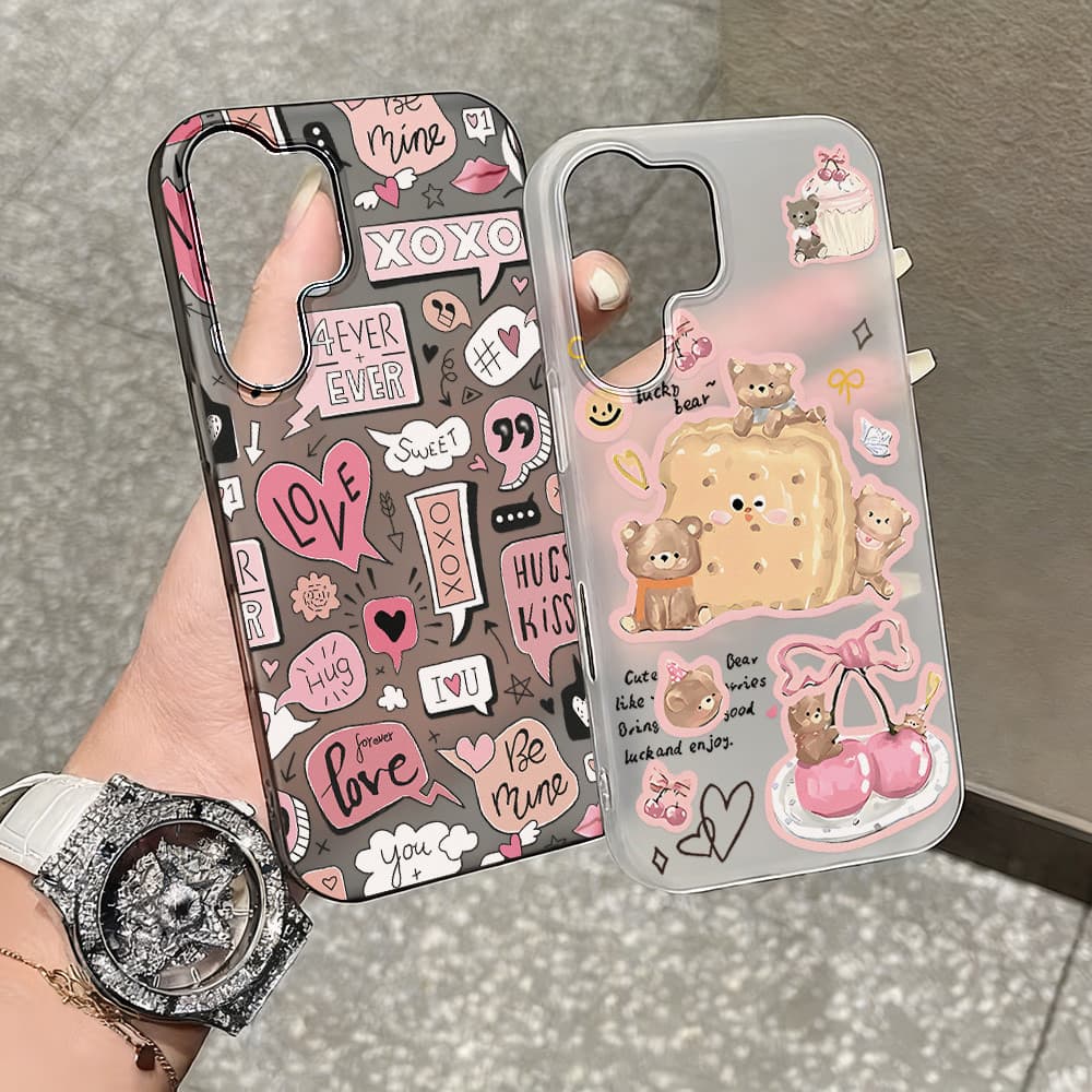 COD คสโทรศัพท์ for Samsung A57 A37 A56 A07 A17 5G Case S26 S23 S25 Ultra A05S A36 A06 A55 A15 A54 4G S24 FE น้ำค้างแข็ง รูปที่ 1