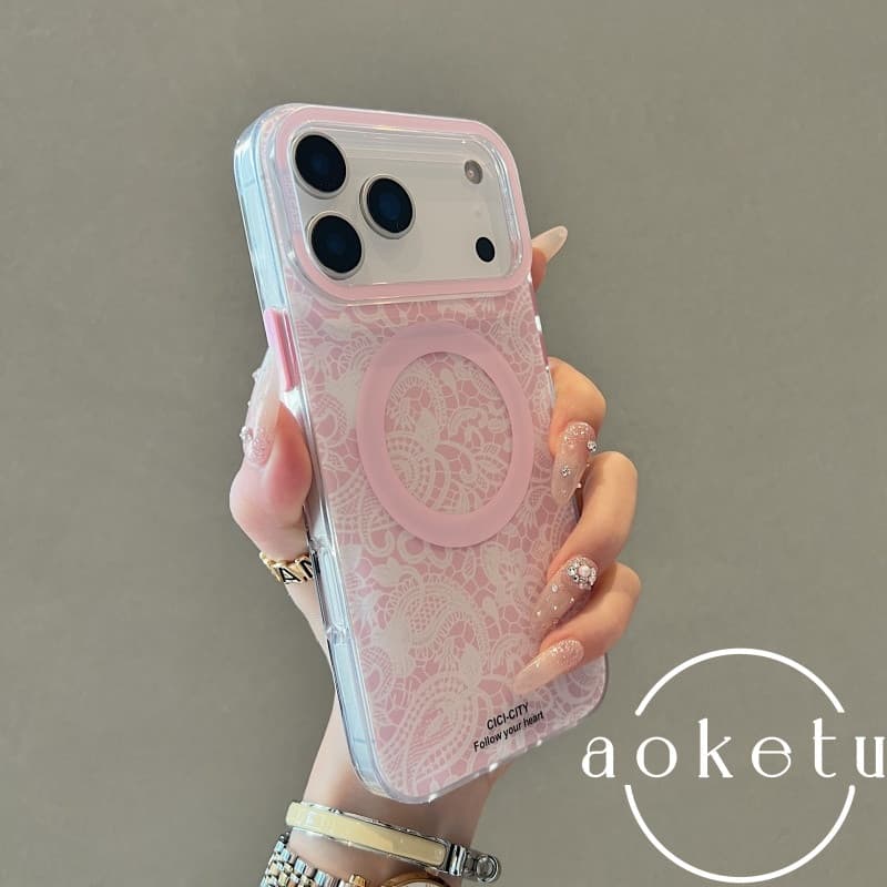 ส่วนบุคคลและมินิมอลลายจุดเหมาะสําหรับ ไอโฟน 16 โปรแม็กซ์ เคสโทรศัพท์แม่เหล็กที่แข็งแกร่ง แอปเปิล 17 อากาศ ใหม่ 15/14/13 แฟชั่นป้องกันการตกซิลิโคนฮาร์ดฝา รูปที่ 2