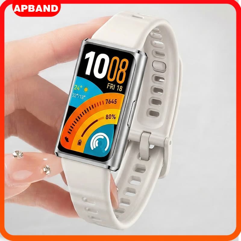 สายยางซิลิโคน for Smartwatch Huawei Band 11/ 11 Pro อุปกรณ์เสริมสายรัดข้อมือสายรัดข้อมือแบบปรับได้ for Huawei Band 11 รูปที่ 1