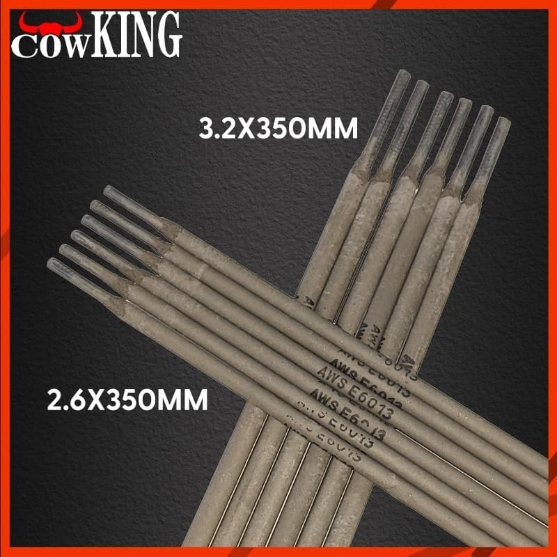 MUSCLE COW ลวดเชื่อมไฟฟ้า 2.6/3.2x350mm 1KG/2KG เหล็กคุณภาพสูง แข็งแรง สำหรับช่างเชื่อม งานก่อสร้าง รูปที่ 3