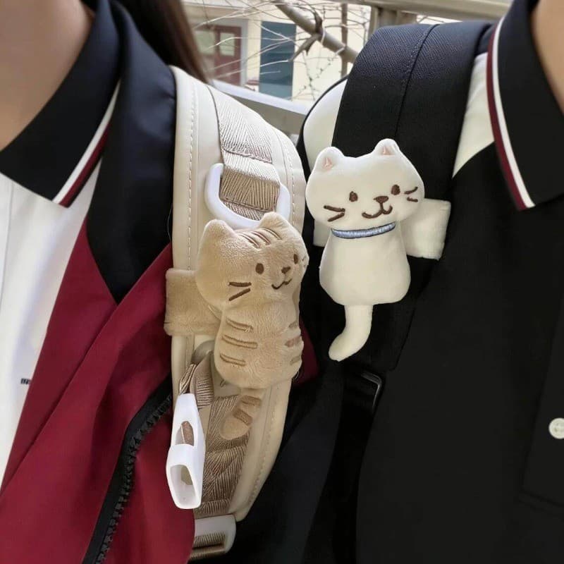 กระเป๋านักเรียนสายคล้องไหล่แบบสามมิติ ออกแบบเป็นตัวการ์ตูนตุ๊กตาและตีนตุ๊กแก น่ารักสำหรับเด็ก รูปที่ 1