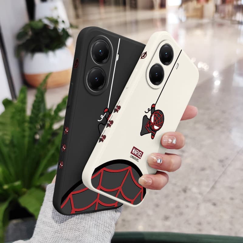 น่ารัก Spider เคสโทรศัพท์สําหรับ Xiaomi Poco F8 X8 M8 X7 F7 Pro Max Ultra 5G คลาสสิกฝาครอบสบายรู้สึก รูปที่ 6