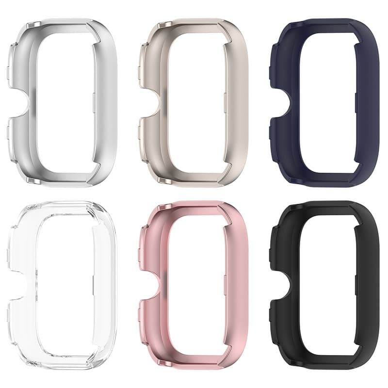 สายซิลิโคนกรณีพีซี for Smartwatch Xiaomi Redmi Watch 6 5 แถบยางกีฬาอ่อนฝาครอบคลุมหน้าจอแข็ง for Xiaomi Redmi Watch 4 รูปที่ 9