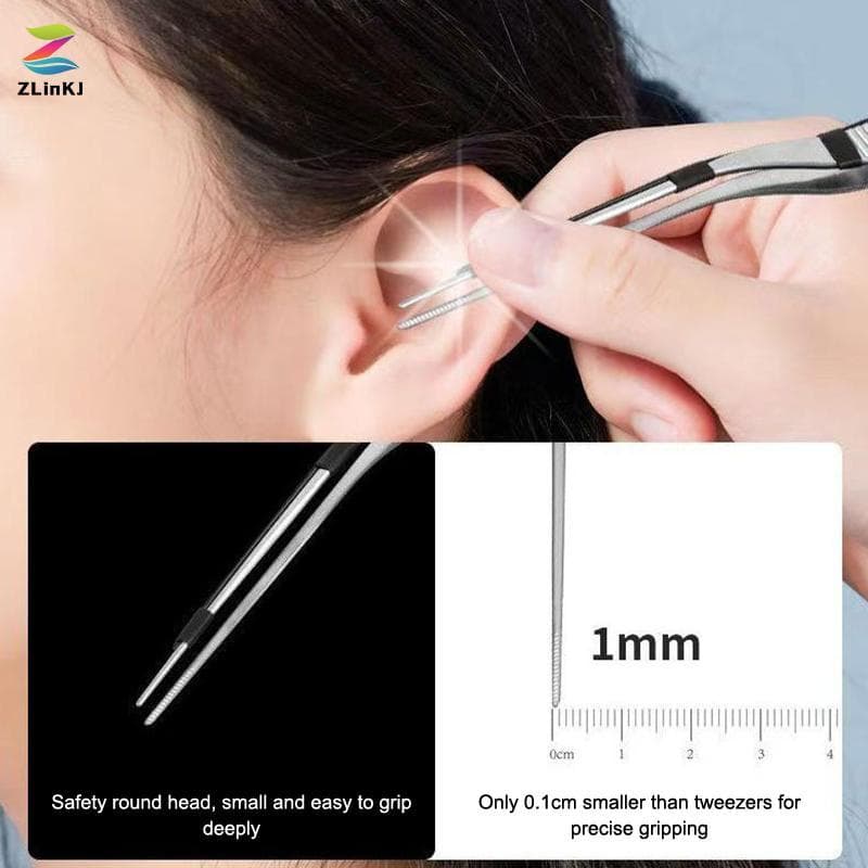 ZLinKJ เด็ก Ear Scoop Luminous Earwax s Advanced Visual Cerumen Earpi Hook ชาร์จหูขูด Professional ทําความสะอาดเครื่องมือใหม่ รูปที่ 3