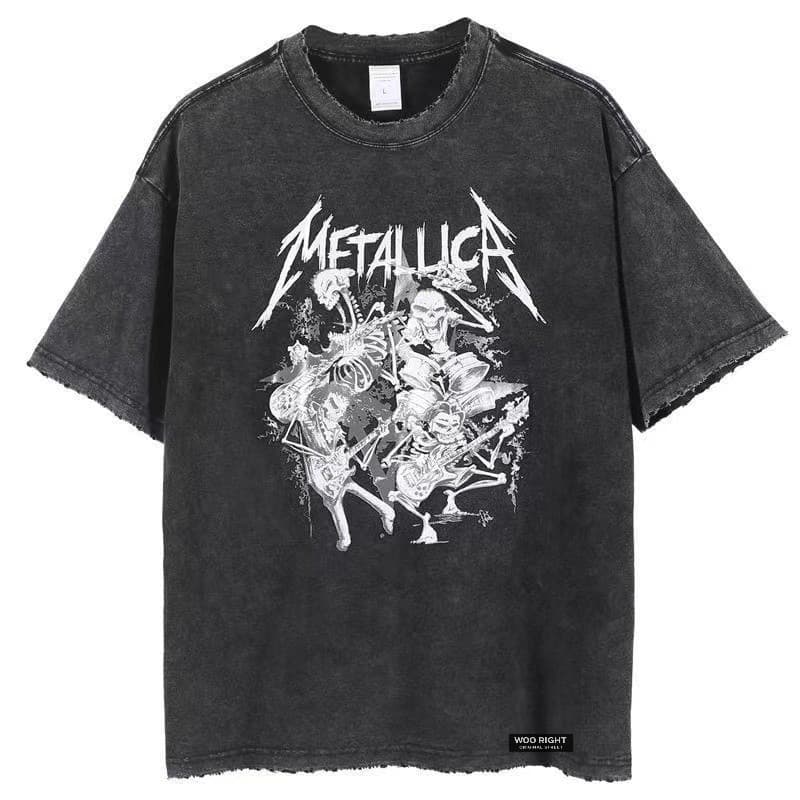Woo Right 280g เสื้อวินเทจงานฟอก ลายเท่ๆ ขายถูก รูปที่ 7