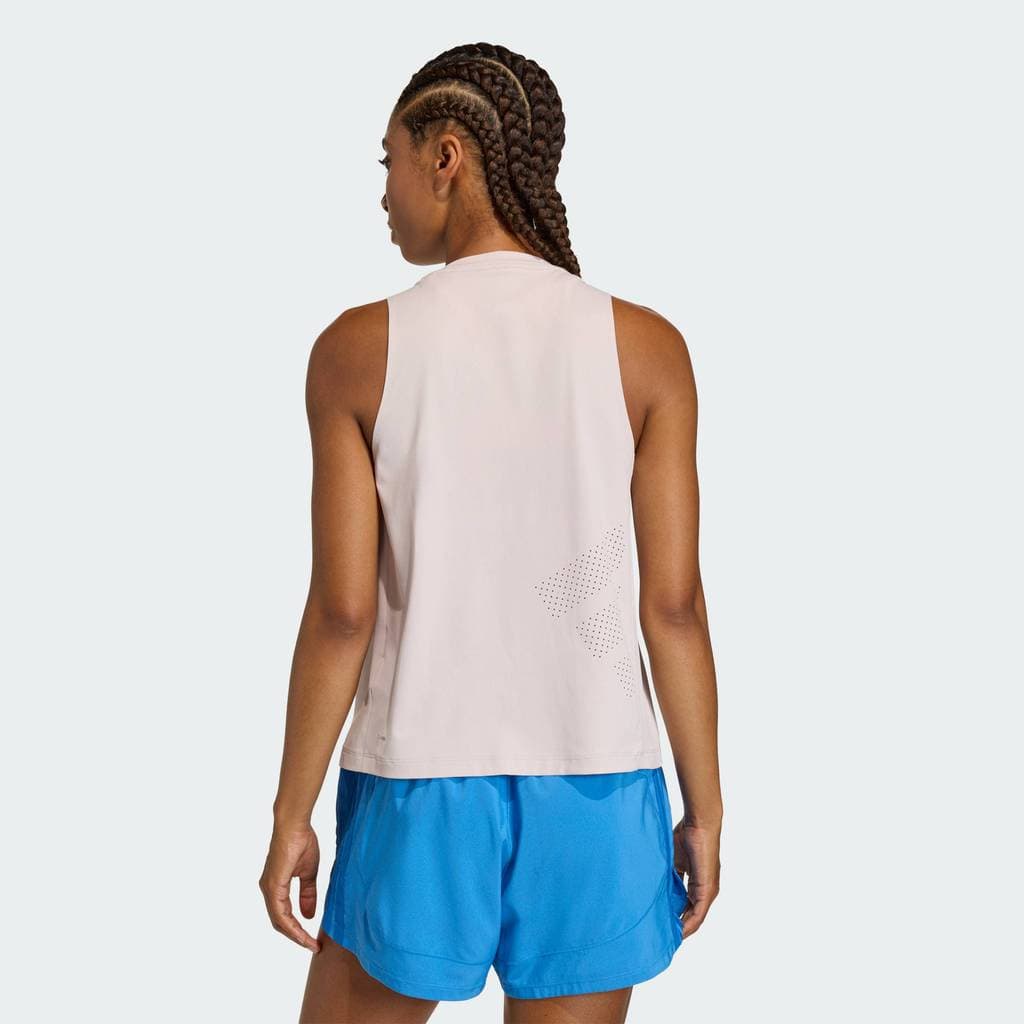 adidas Gym & Training เสื้อกล้าม Tech Intensity ผู้หญิง สีม่วง JZ5630 รูปที่ 2