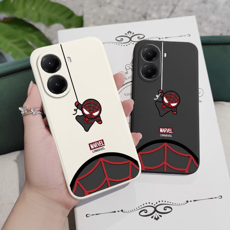 น่ารัก Spider เคสโทรศัพท์สําหรับ Xiaomi Poco F8 X8 M8 X7 F7 Pro Max Ultra 5G คลาสสิกฝาครอบสบายรู้สึก รูปที่ 4