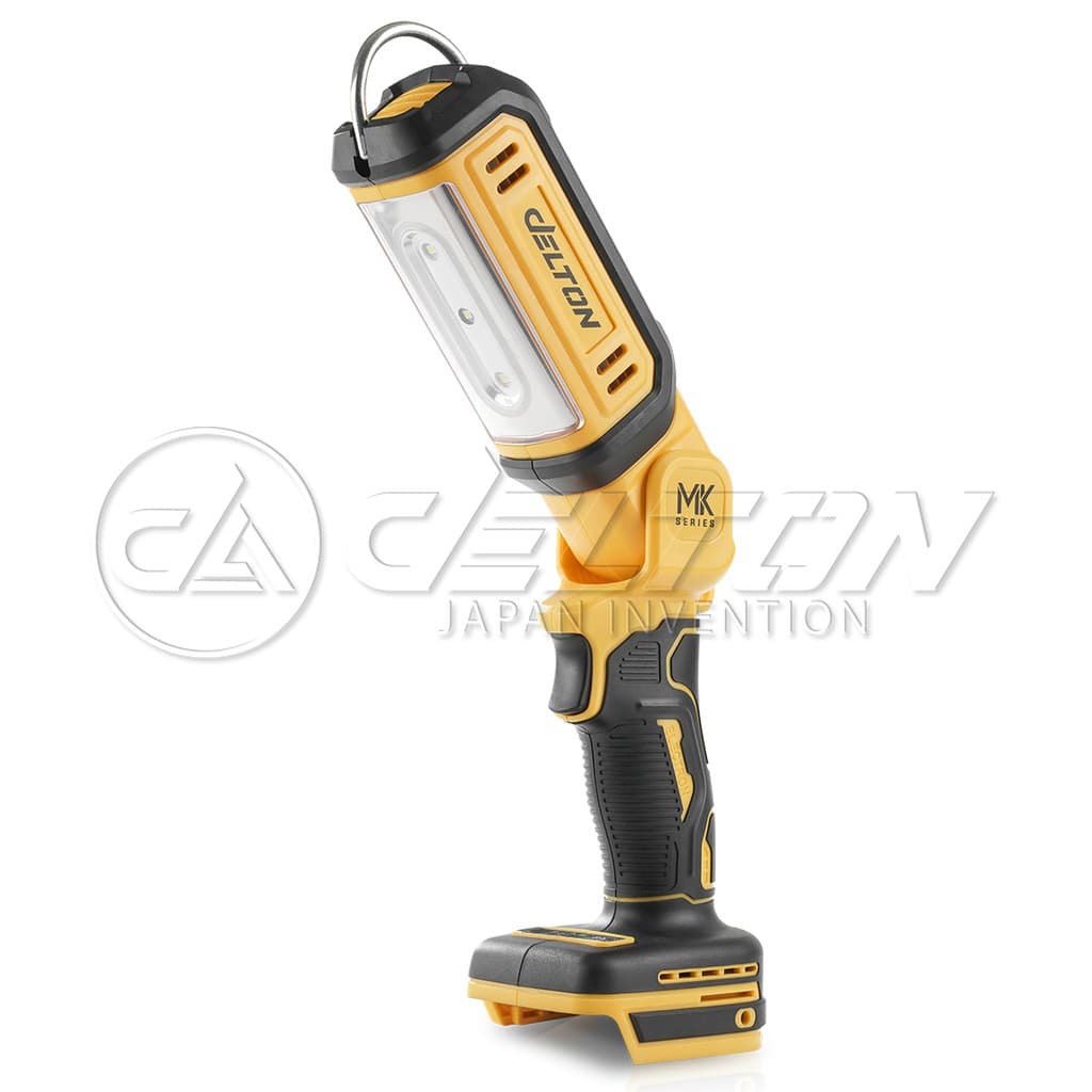 DELTON ไฟฉายไร้สาย 600LM สปอตไลท์ LED แบบพกพา รุ่น MKT-55FL ใช้งานร่วมกับ แบตเตอรี่ DELTON UltraFlex และ TURBO FORCE รูปที่ 2