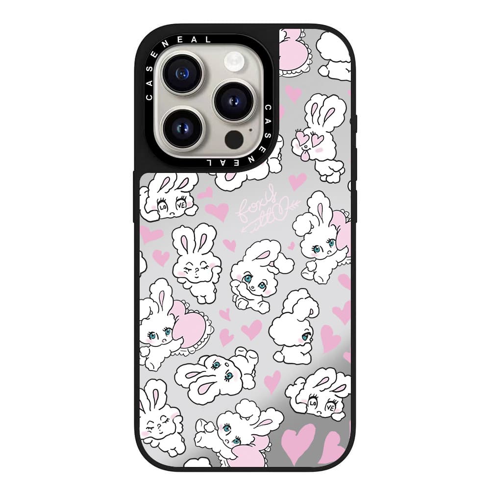 Drop proof CASENEALเคสโทรศัพท์สําหรับiPhone 17ProMax 17pro 17 air 16promax 16 15promax 15 14promax 13 13Promaxเคสแข็งกระต่ายน่ารัก 12PromaxกรณีiPhone 11คุณภาพสูง รูปที่ 3