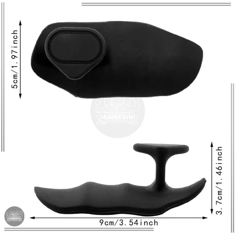 ซิลิโคนออกกําลังกาย Grips ซิลิโคนปาล์ม Ergonomic ออกแบบให้พกพาได้สะดวก Dumbbell Pull-Up การฝึกอบรมการออกกํา รูปที่ 9