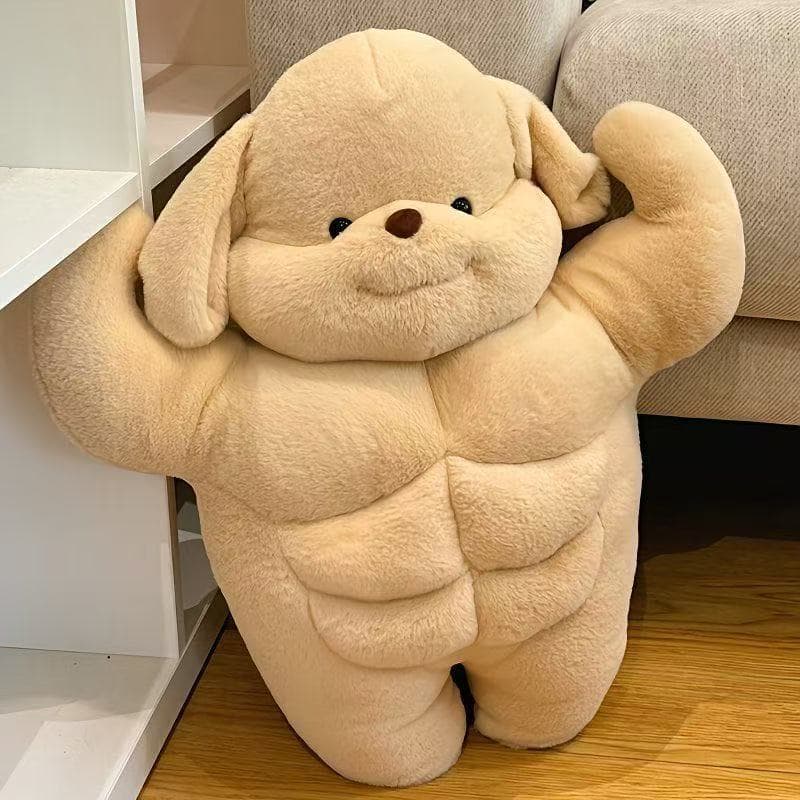 COD 35/50CM ลูกสุนัข ตุ๊กตา หมอนกอด ตุ๊กตาแมลงสาบ ตุ๊กตาตลกสร้างสรรค์ ของขวัญวันเกิด รูปที่ 2