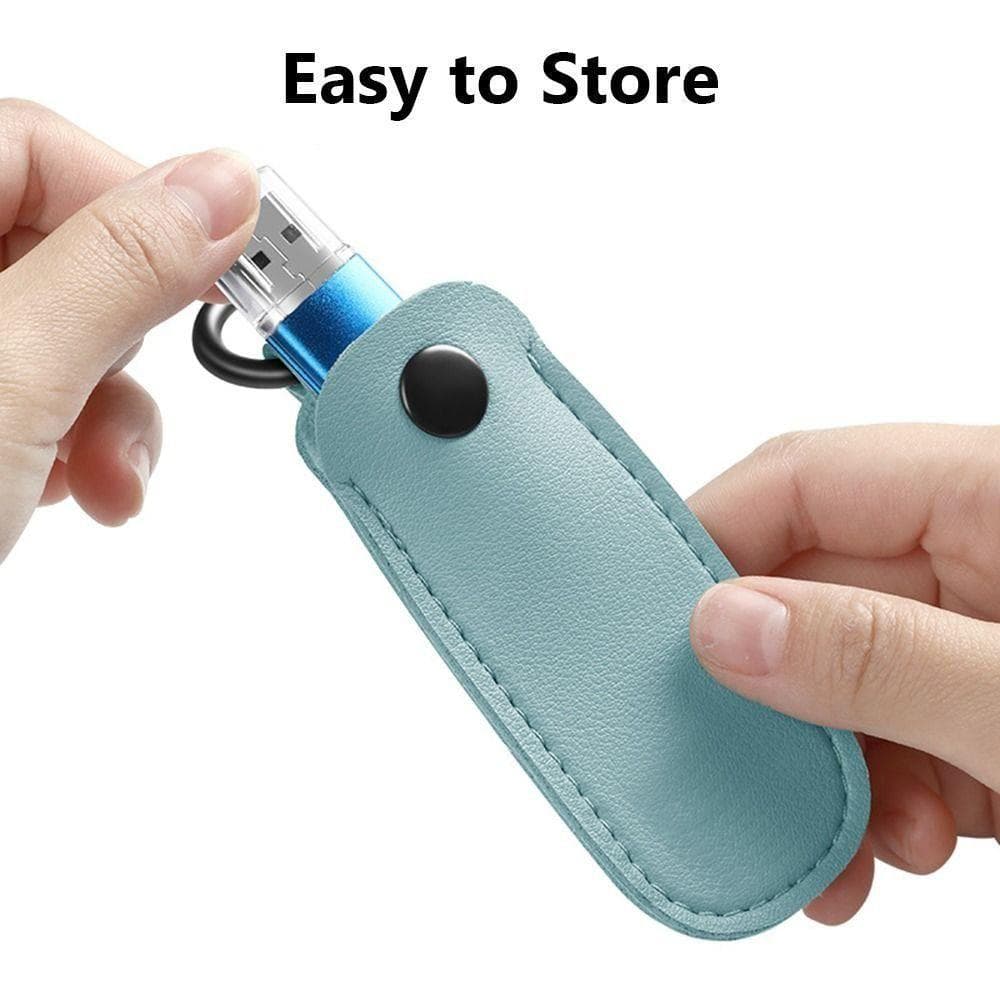 IFAYSHOW U Disk Pouch อุปกรณ์เสริมดิจิตอล Pendrive Holder Memory Stick รูปที่ 8