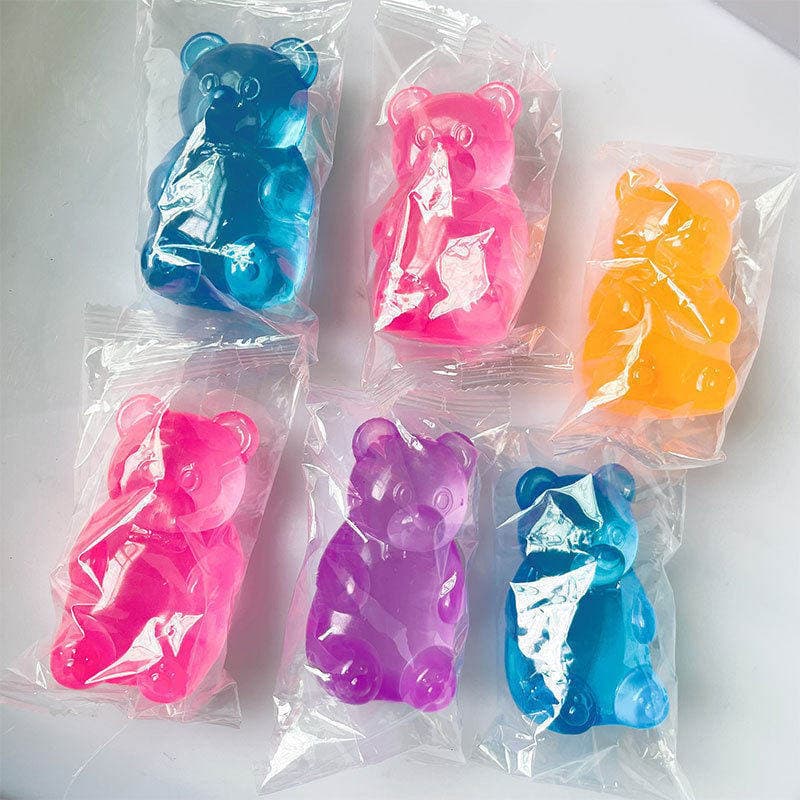 ของเล่นบีบนุ่มคลายเครียดและบีบได้ตามต้องการ หมีเคี้ยวนุ่ม แช่เย็นก่อนเล่นได้หลายประเภท ตุ๊กตานุ่มๆ คั้นมันส์ๆ รูปที่ 5